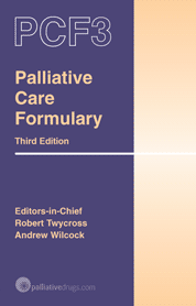 Palliative Care Formulary 3rd edition